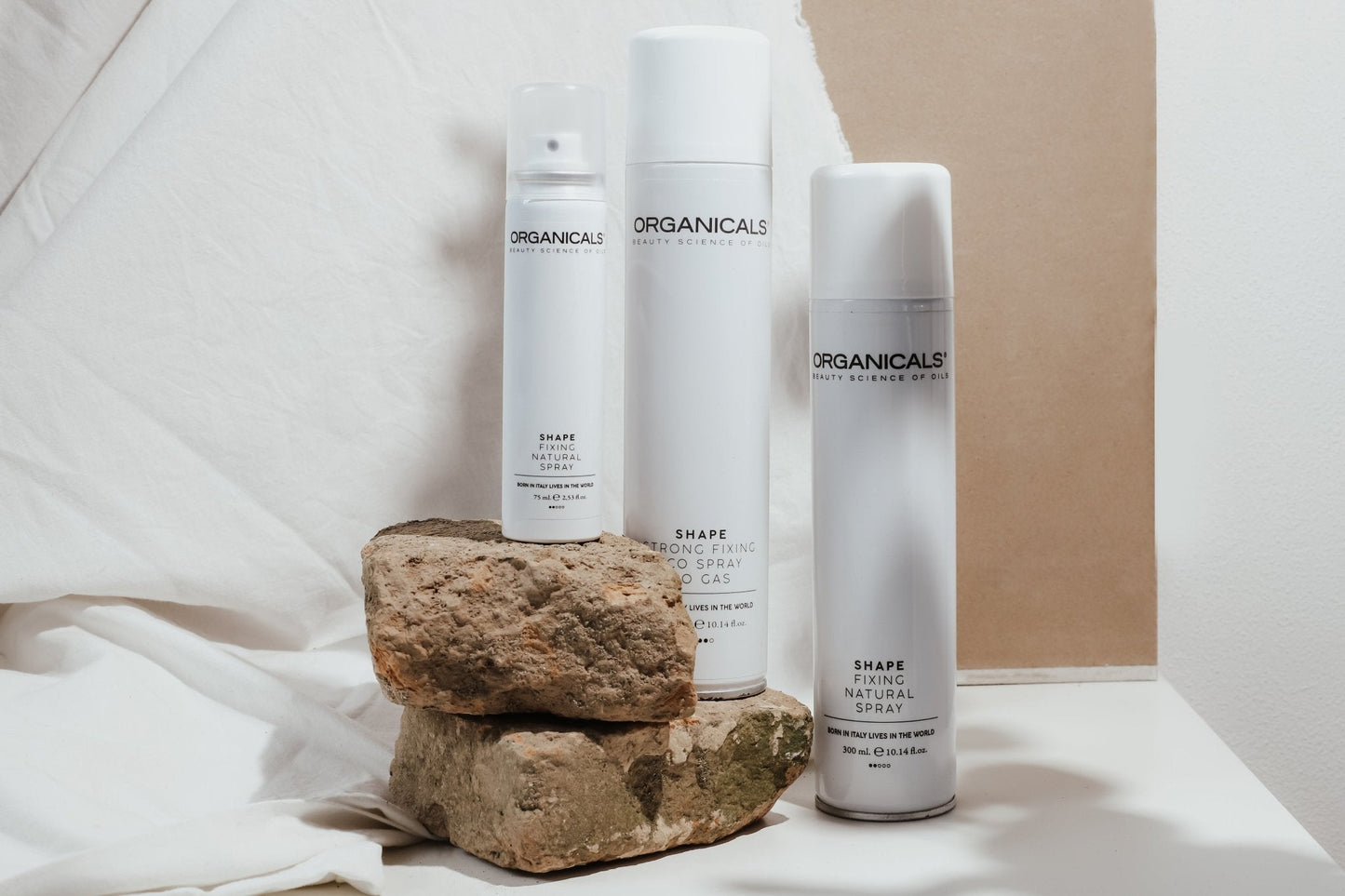 SHAPE Strong Fixing Eco lak za lase ORGANICALS - Šamponi.si