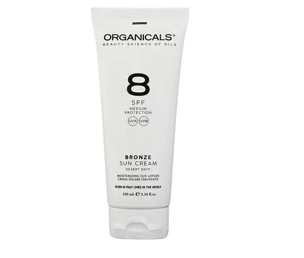 BRONZE sončna krema Desert Date SPF 8 ORGANICALS - Šamponi.si